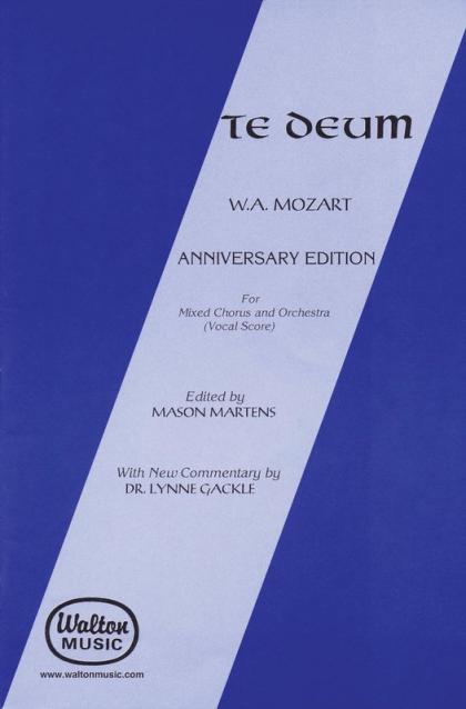 Te Deum K 141 (66b) Satb Vocal Score