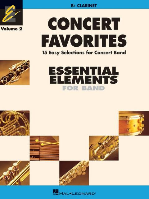 CONCERT FAVORITES EE V2 CLARINET