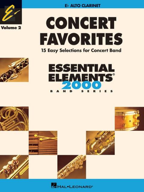 Concert Favorites Ee V2 Alto Clarinet