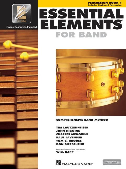 ESSENTIAL ELEMENTS FOR BAND BK1 PERCUSSION EEI