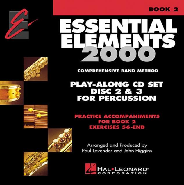 ESSENTIAL ELEMENTS 2000 BK 2 PERC 2CD SET EE