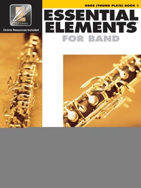 ESSENTIAL ELEMENTS 2000 BK1 OBOE THUMB/PLATE BK/CD EE