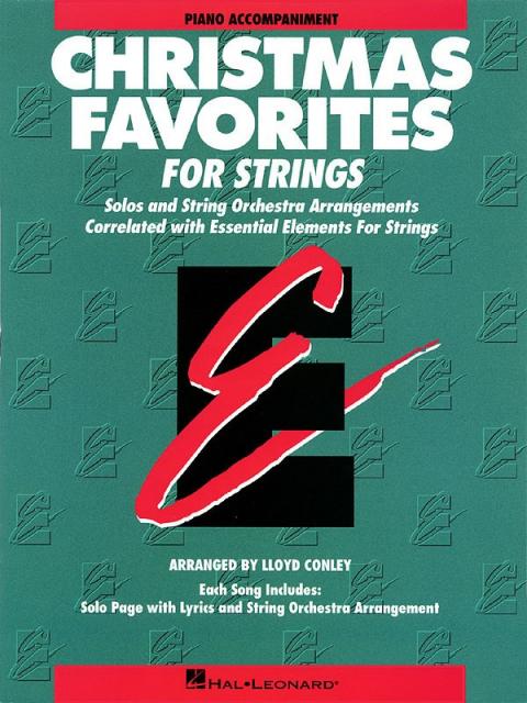 Ee Christmas Favorites Strings Piano Accomp