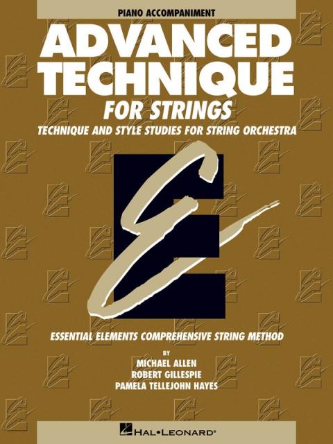 Advanced Technique For Strings Ee Pno Accomp