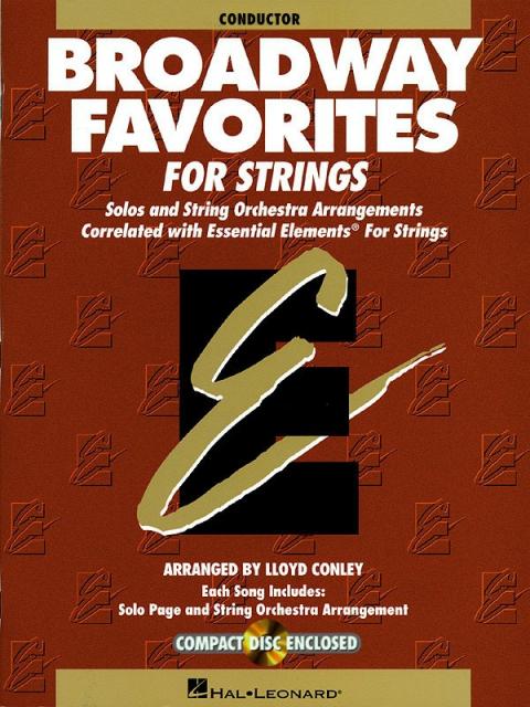 Ee Broadway Favorites For Strings Cond W/ Cd