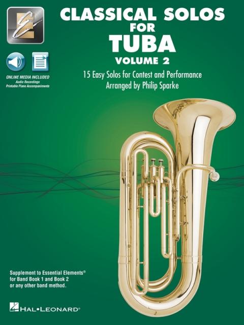 CLASSICAL SOLOS FOR TUBA VOL 2 BK/OLM