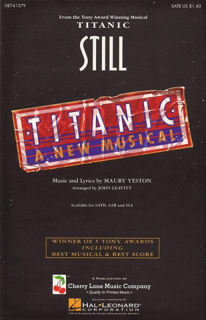 Still From Titanic Broadway Satb