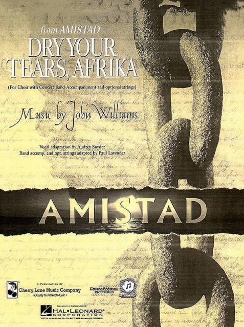 Dry Your Tears Afrika From Amistad Satb Opt Cb