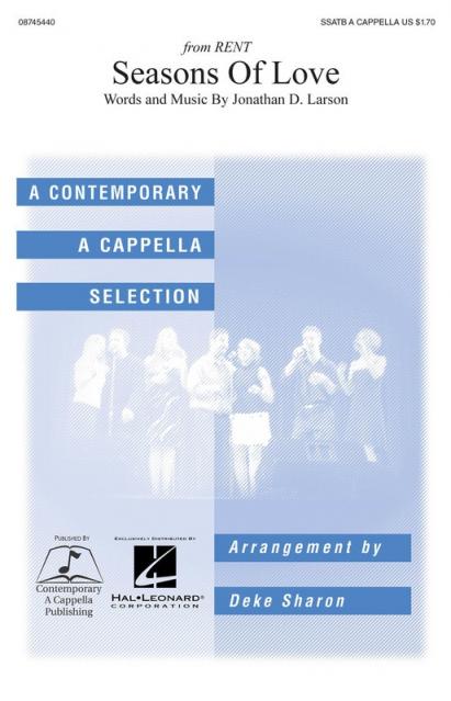 Seasons Of Love Ssatb A Cappella