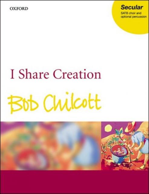 I Share Creation Satb Opt Percussion