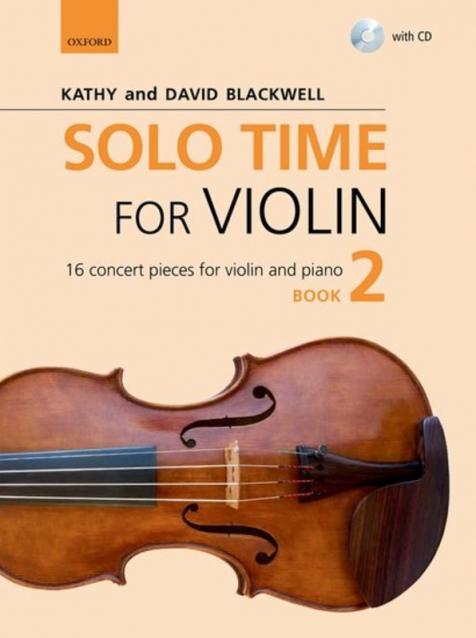 Solo Time For Violin Bk 2 Bk/cd