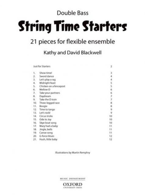 STRING TIME STARTERS DOUBLE BASS