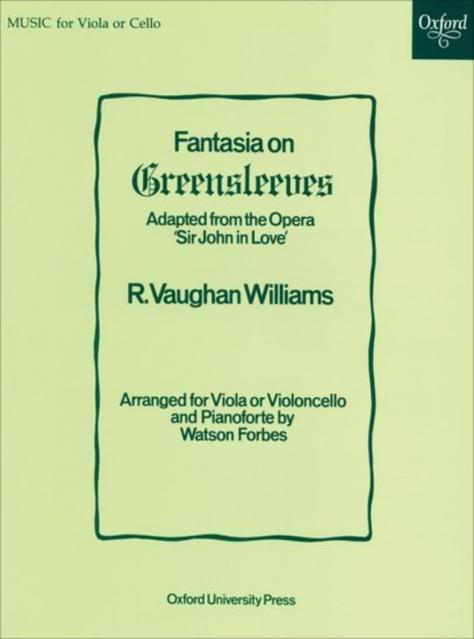 Vaughan Williams - Fantasia On Greensleeves Viola Or Cello