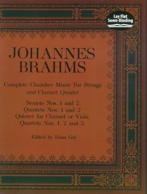 Brahms - Comp Chamber Music Strings Full Score