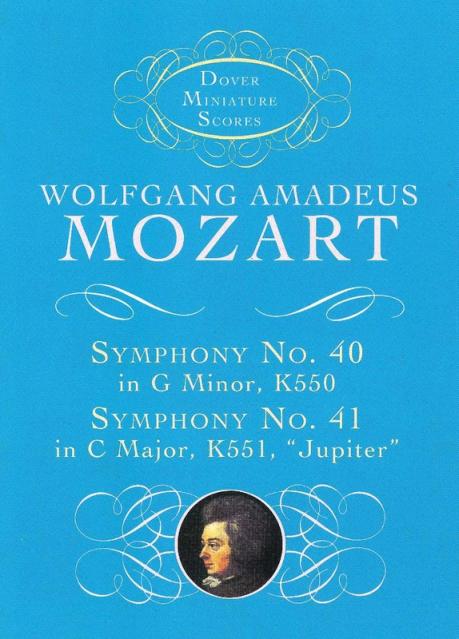 Mozart Symphonies N.40/41 K550/551miniscore