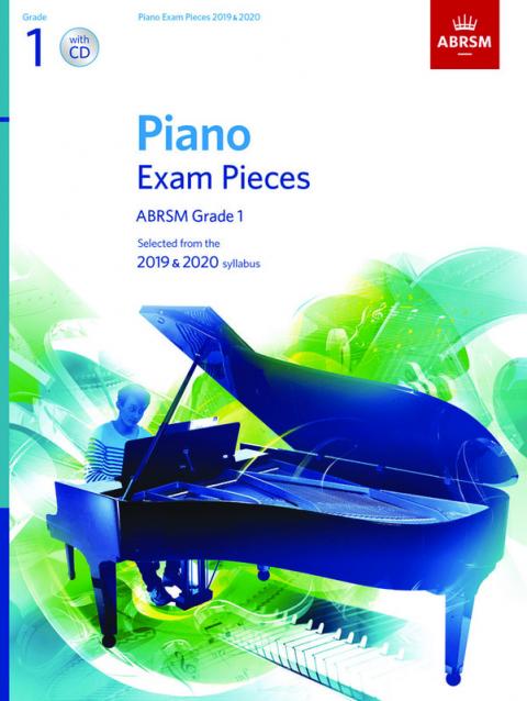 Abrsm Piano Exam Pieces 2019-2020 Gr 1 Bk/cd