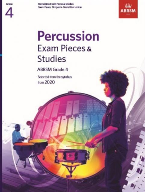 Abrsm Percussion Exam Pieces & Studies Gr 4