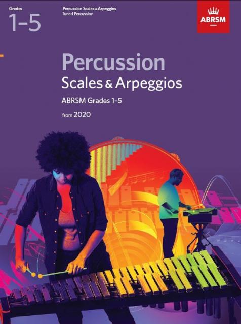 Abrsm Percussion Scales & Arpeggios Gr 1-5