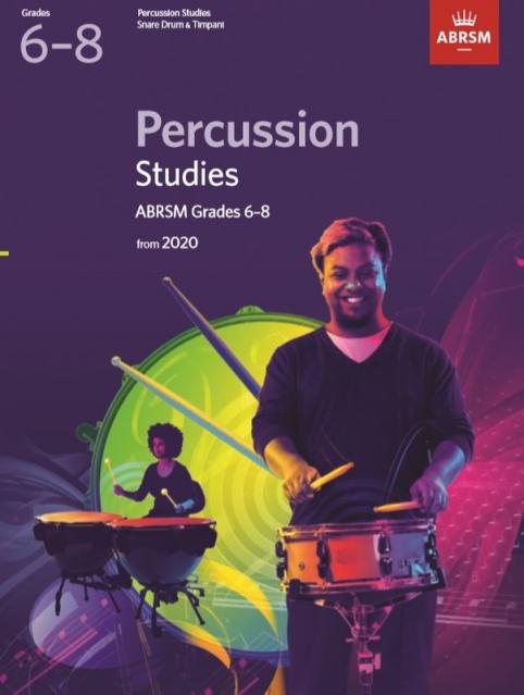 Abrsm Percussion Studies Gr 6-8