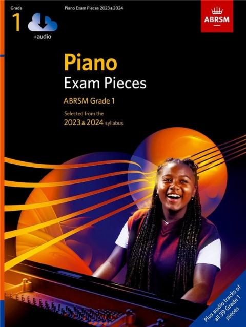 ABRSM PIANO EXAM PIECES 2023-2024 GRADE 1 BK/OLA