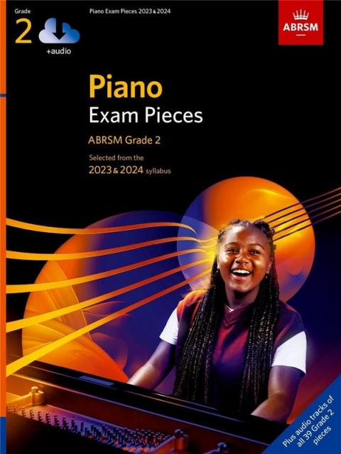 ABRSM PIANO EXAM PIECES 2023-2024 GRADE 2 BK/OLA