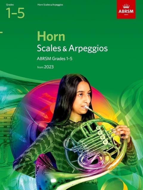 ABRSM SCALES AND ARPEGGIOS FOR HORN GR 1-5