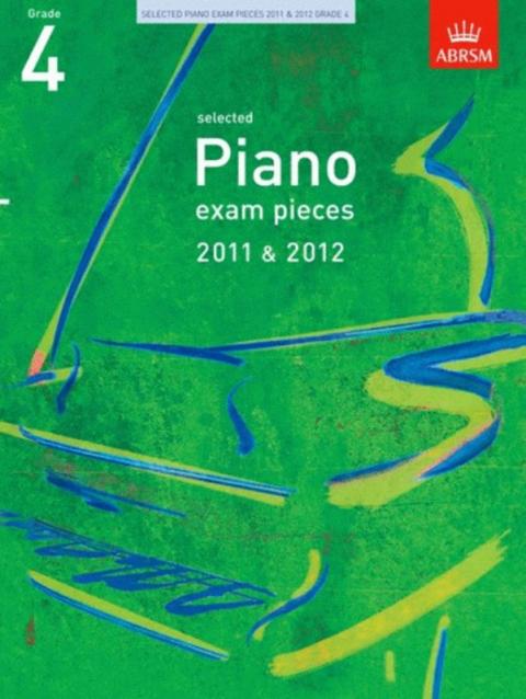 A B Pno Examination Pieces 2011-2012 Gr 4