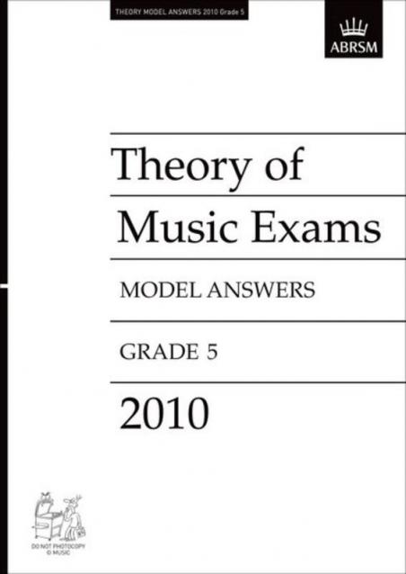 A B Theory Of Music Answers Gr 5 2010