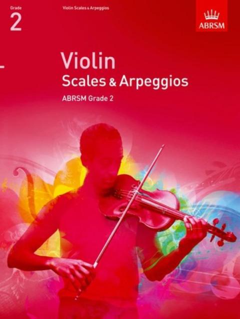 Abrsm Violin Scales & Arpeggios Gr 2 From 2012