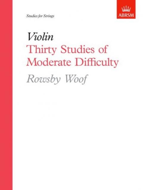 Woof - 30 Studies Moderate Difficulty Violin