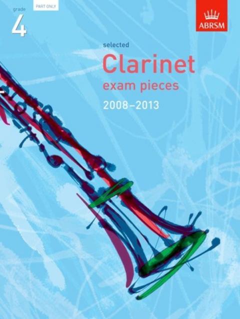 A B Cla Exam Pieces 2008-13 Gr 4 Clarinet Part