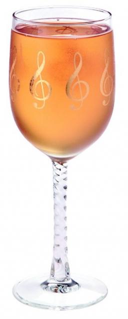 Wine Goblet G Clef