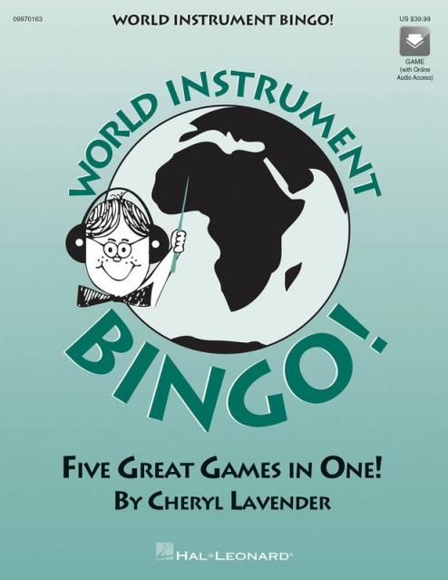 World Instrument Bingo Game/cd Pak