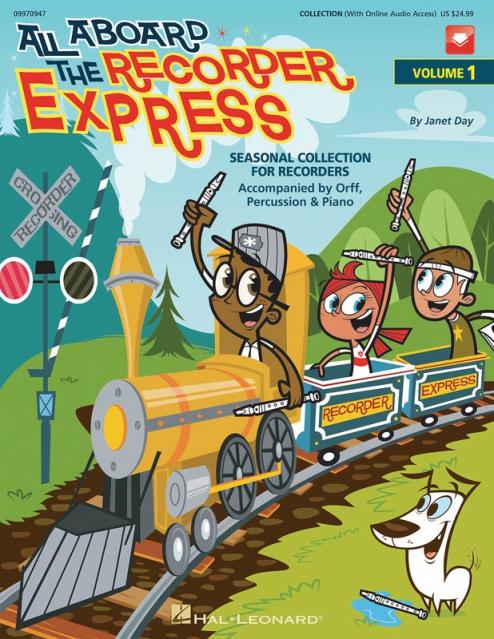 All Aboard The Recorder Express Bk/cd