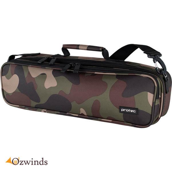 Protec Deluxe Flute Case Cover - Camouflage