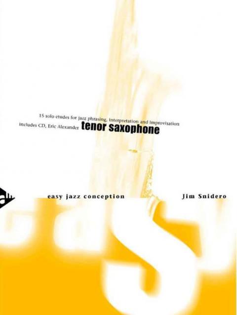 Easy Jazz Conception Tenor/sop Sax Bk/cd