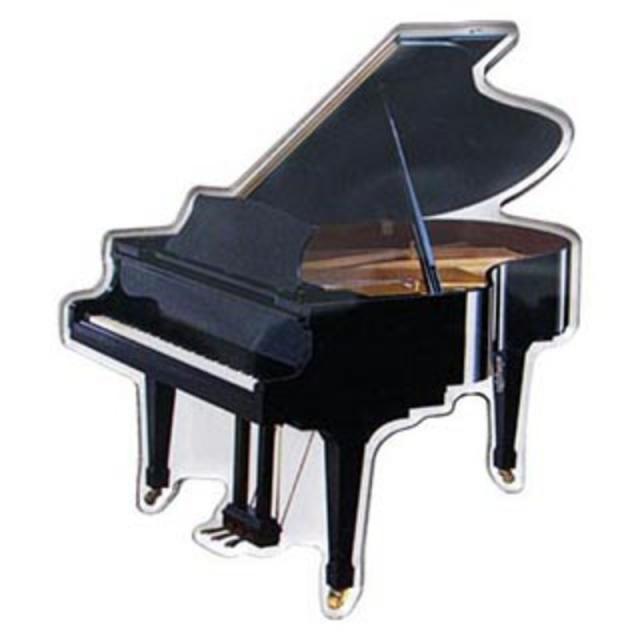 Magnet Grand Piano 10cm Acrylic