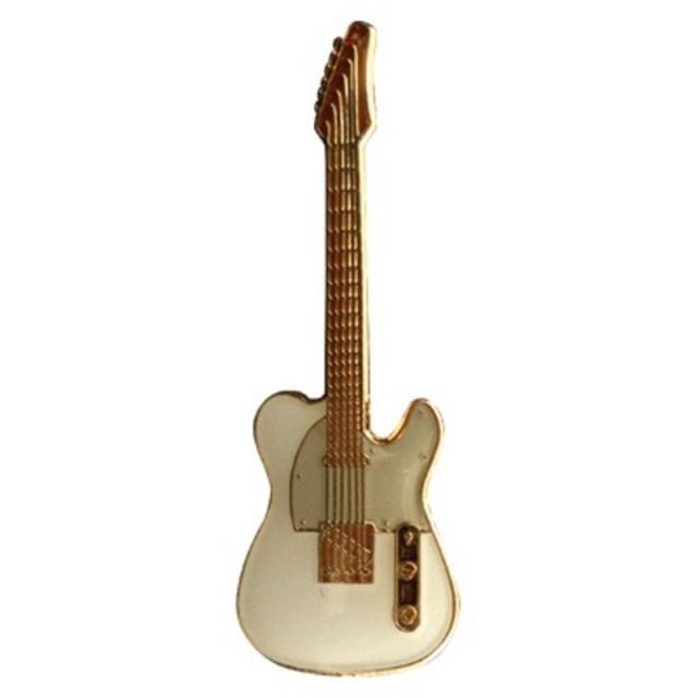 MINI PIN TELE GUITAR WHITE