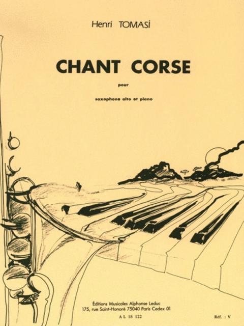 Chant Corse Alto Sax/piano