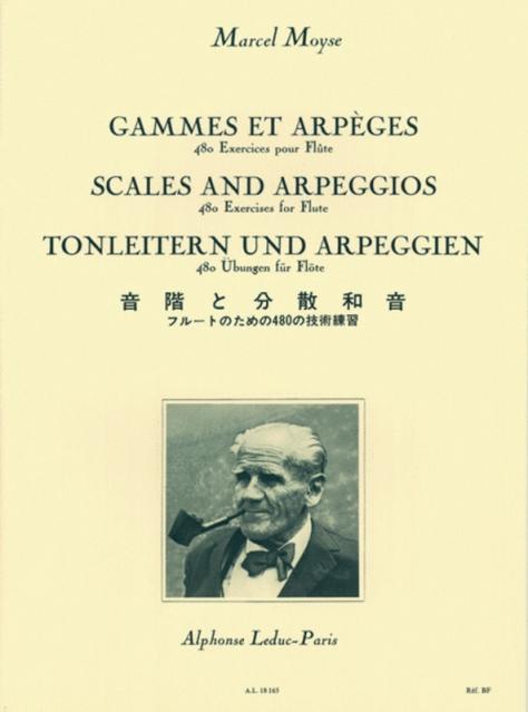 Marcel Moyse Scales And Arpeggios For Flute