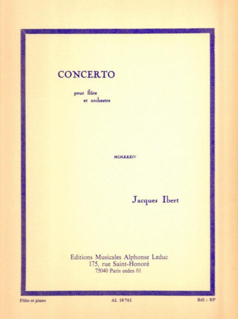 Flute Concerto Flute/piano