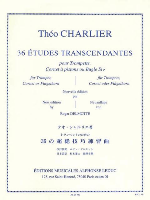 36 Transcendental Etudes Tpt