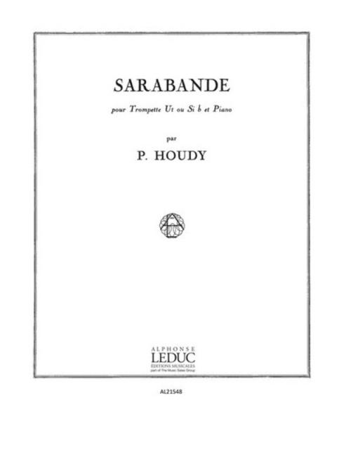 Sarabande For Trumpet And Piano