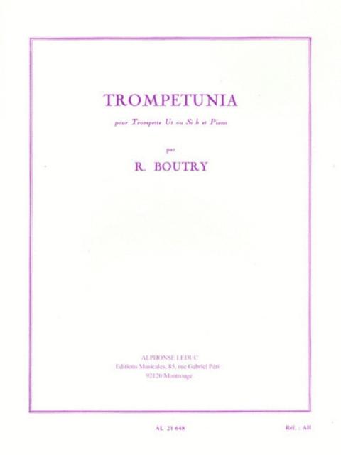 Boutry - Trumpetunia Trumpet/piano