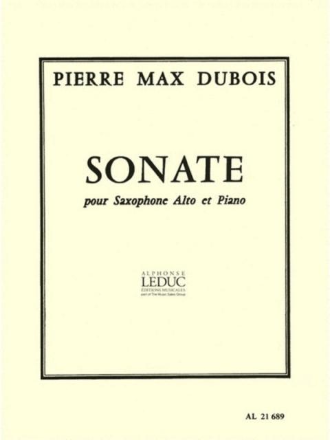 Sonata For Saxophone & Piano