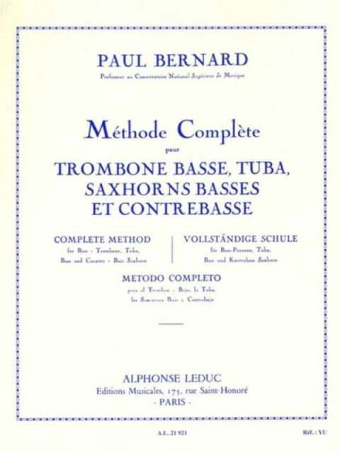 Complete Method For Bass Trombone