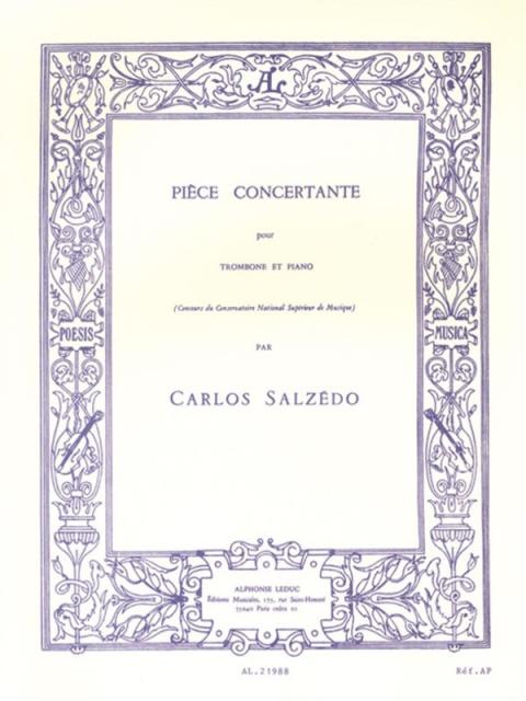 Piece Concertante Trombone/piano