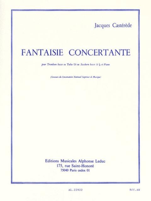 Fantasie Concertante Trb/piano