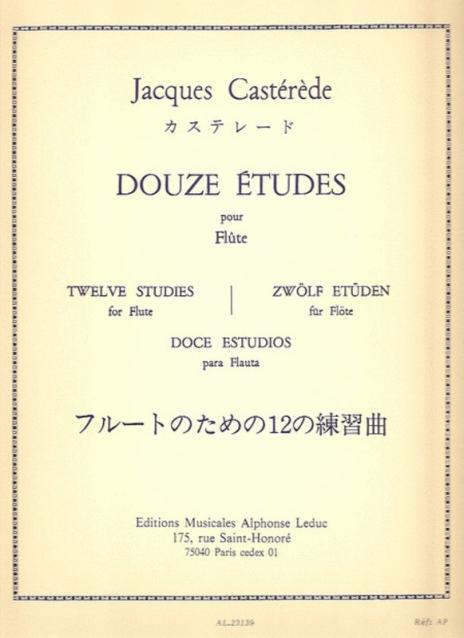 12 Etudes For Flute