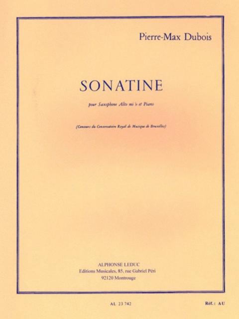 Sonatine Sax/piano